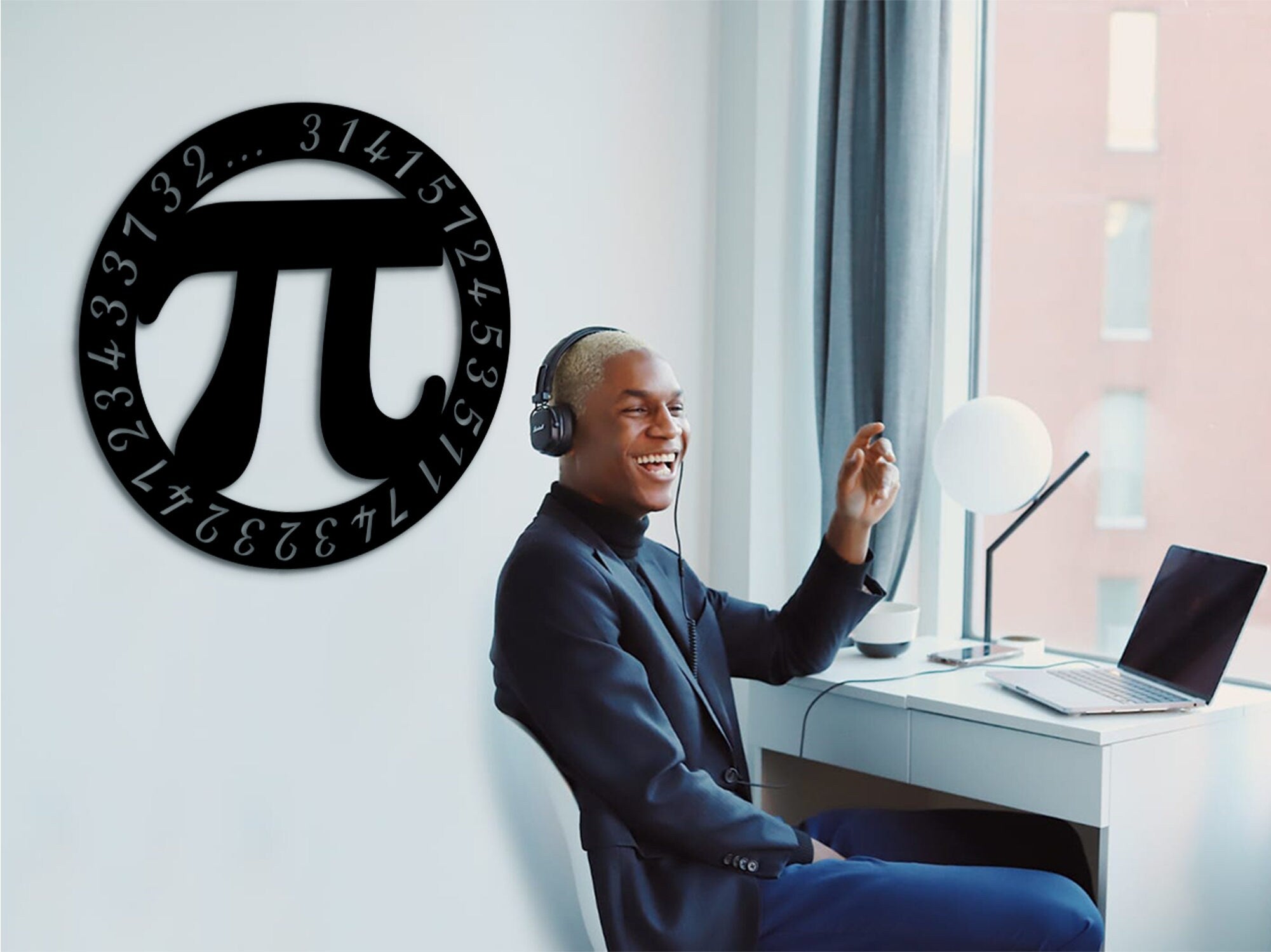 Pi Day Wood Wall Decor: Math Symbol Art
