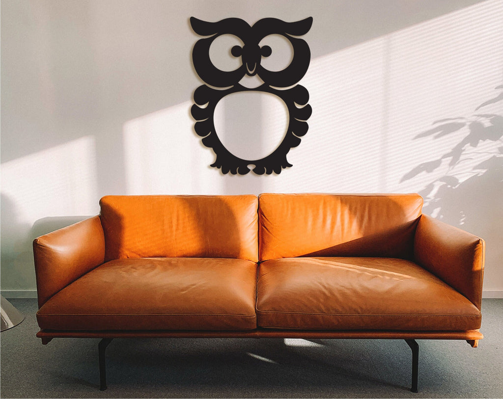 Pretty Owl Art: Laser Cut Wood Wall Decor