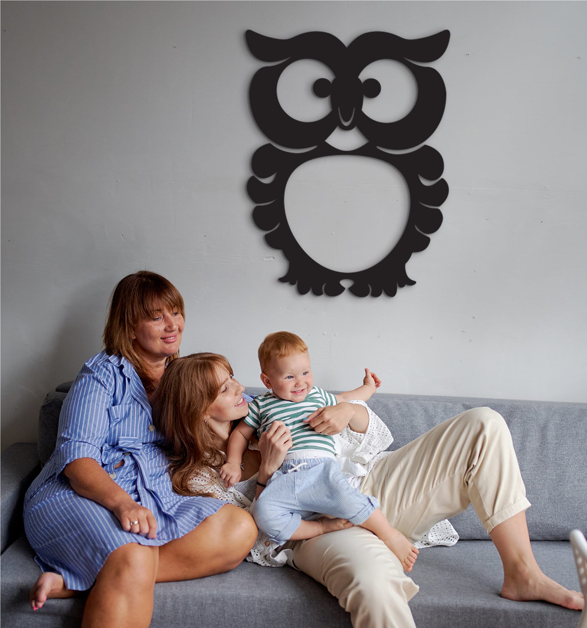 Pretty Owl Art: Laser Cut Wood Wall Decor