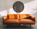 Laser Cut Wood Wave Wall Art: 3D Shadow Decor