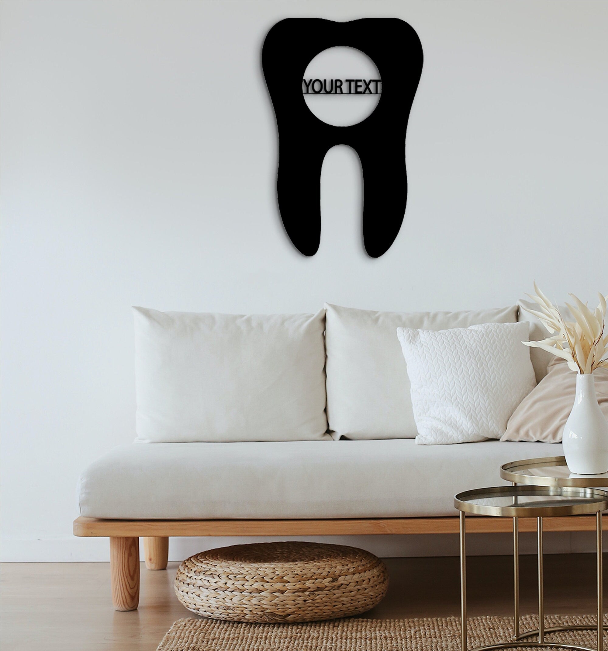 Dentist Office Decor: Wooden Tooth Wall Art, Medical Gift