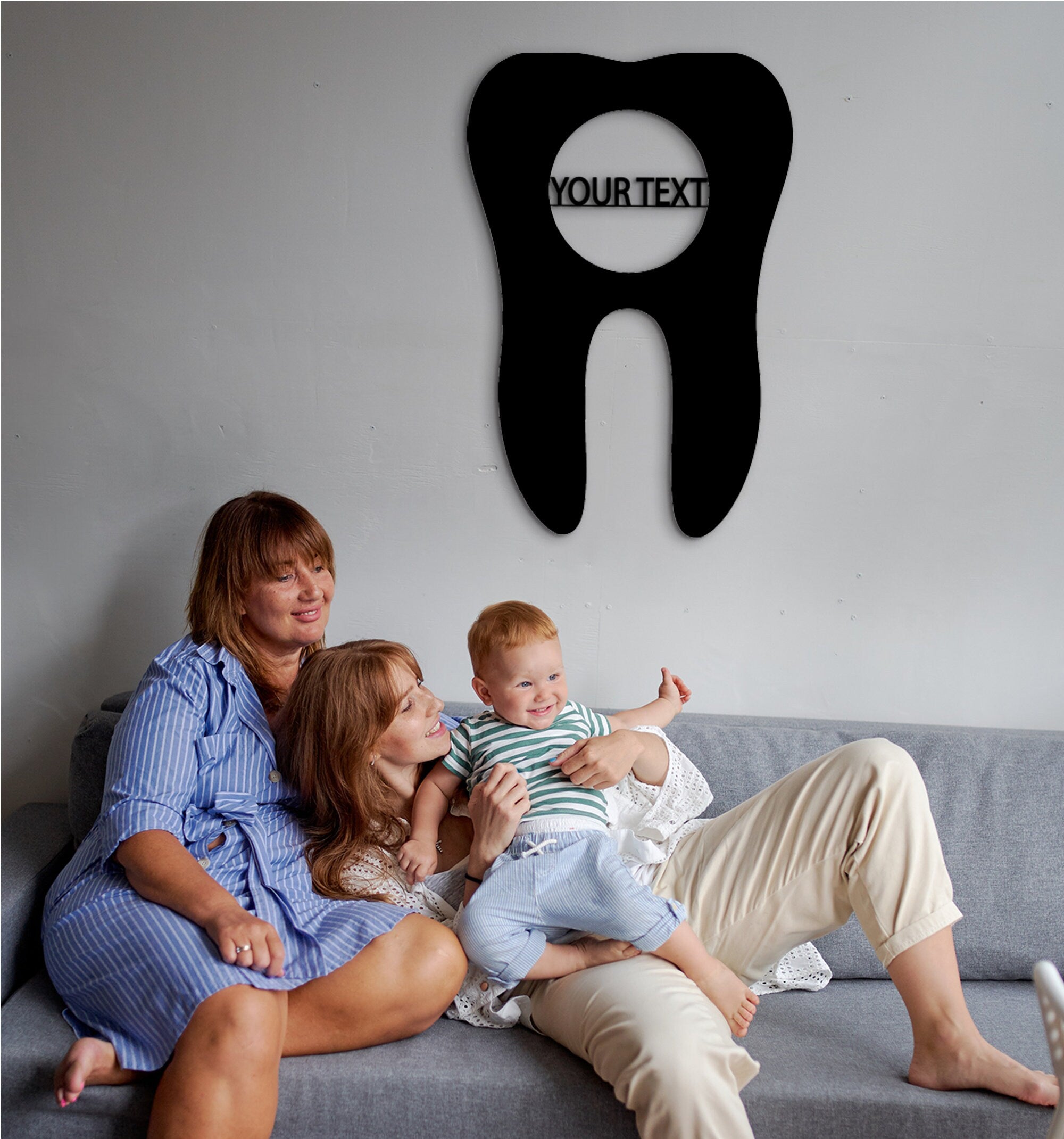 Dentist Office Decor: Wooden Tooth Wall Art, Medical Gift