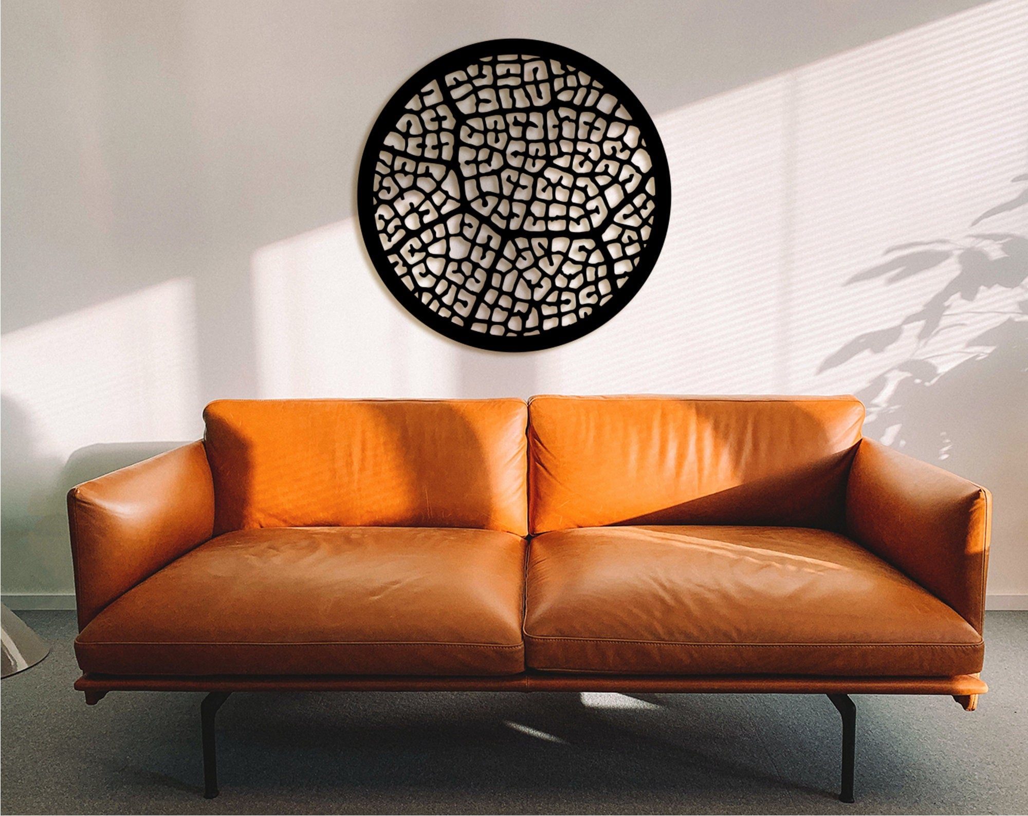 3D Shadow Wood Wall Art: Modern Home Decor