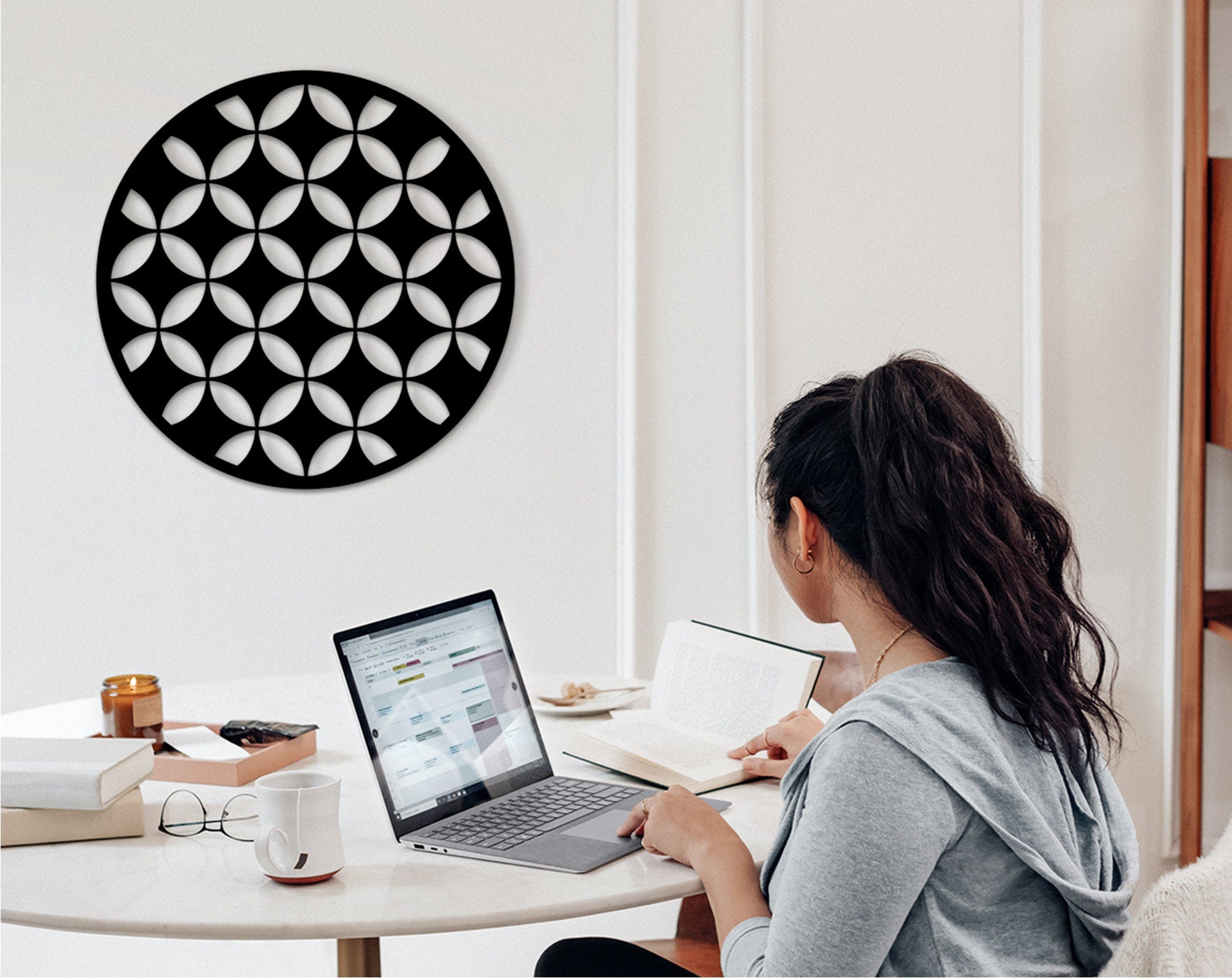Sacred Geometry Wall Art: Laser Cut Home Decor