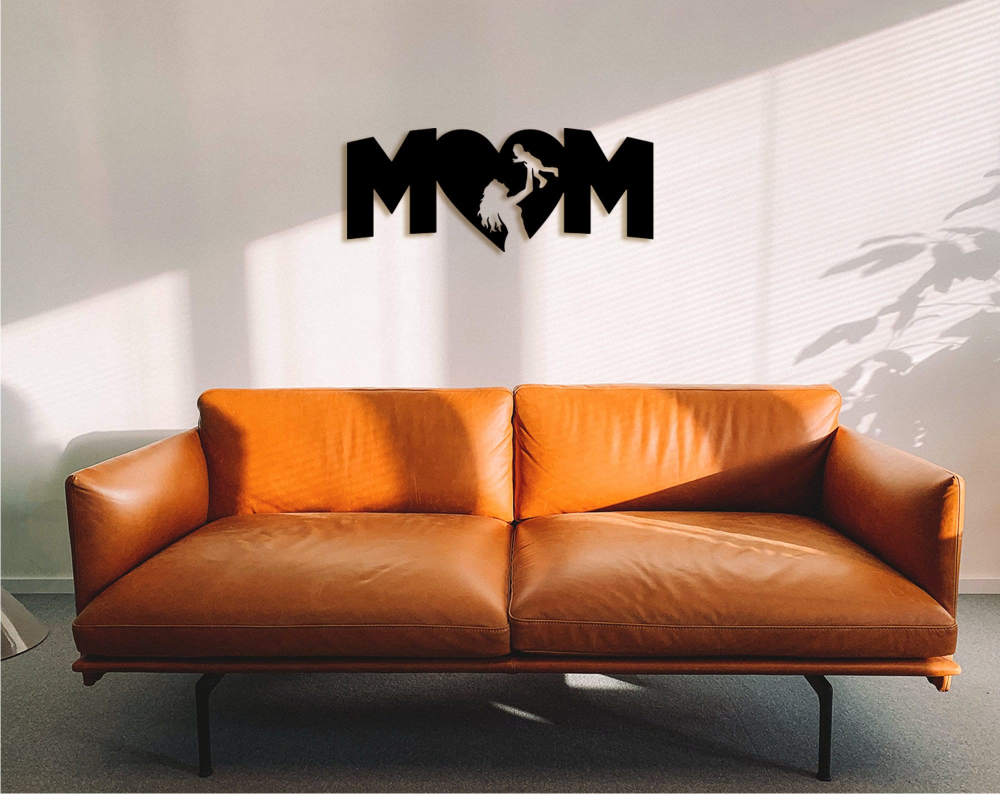 3D Shadow Mom Wall Decor, Gift for Mom