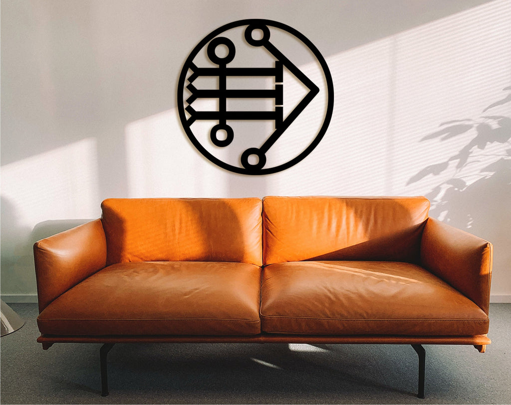 Symbols Goetia Wood Wall Art: Egyptian Decor