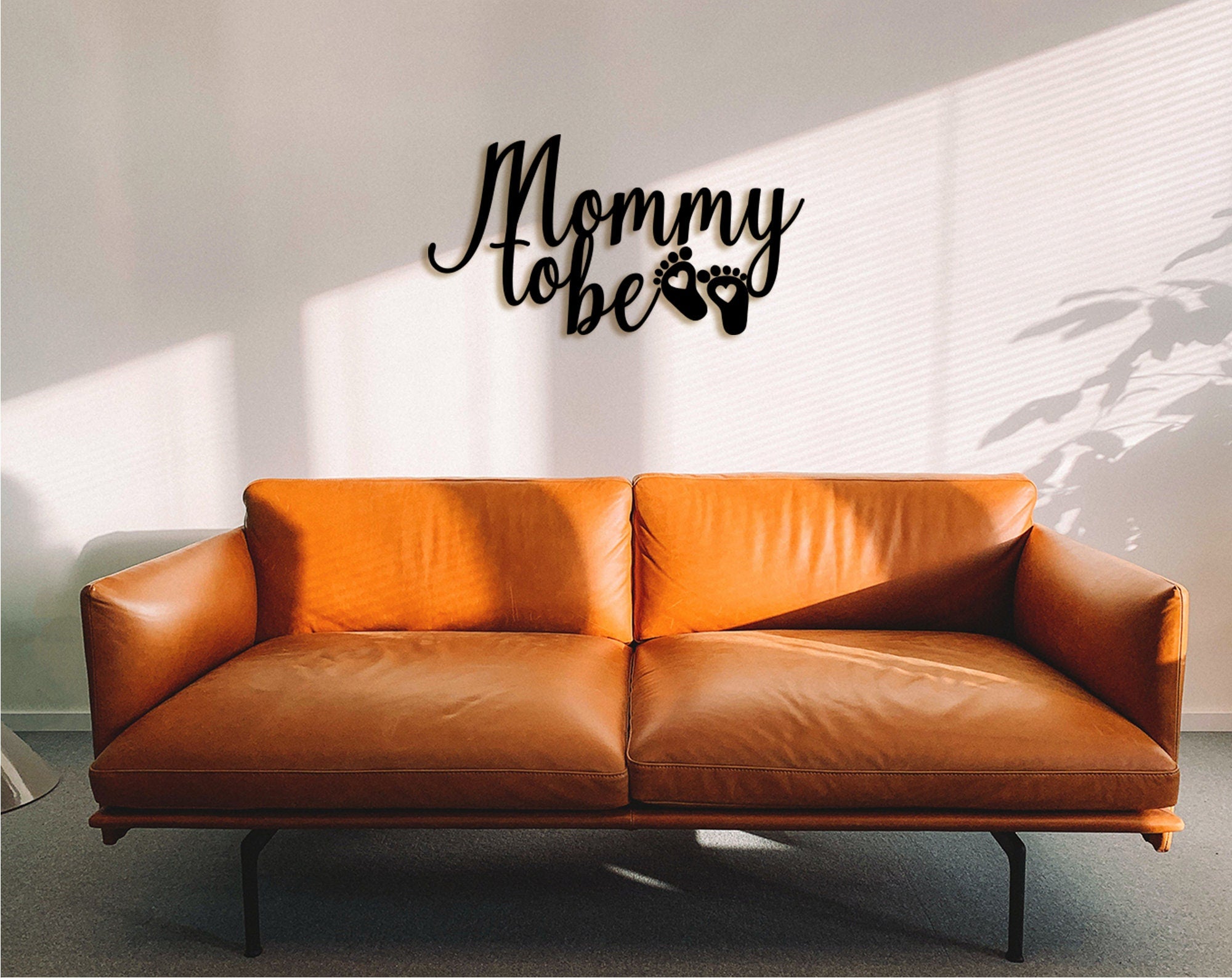 Mommy To Be Wood Wall Decor: Baby Room Gift