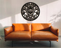 Celtic Wood Wall Art: Geometric Home Decor