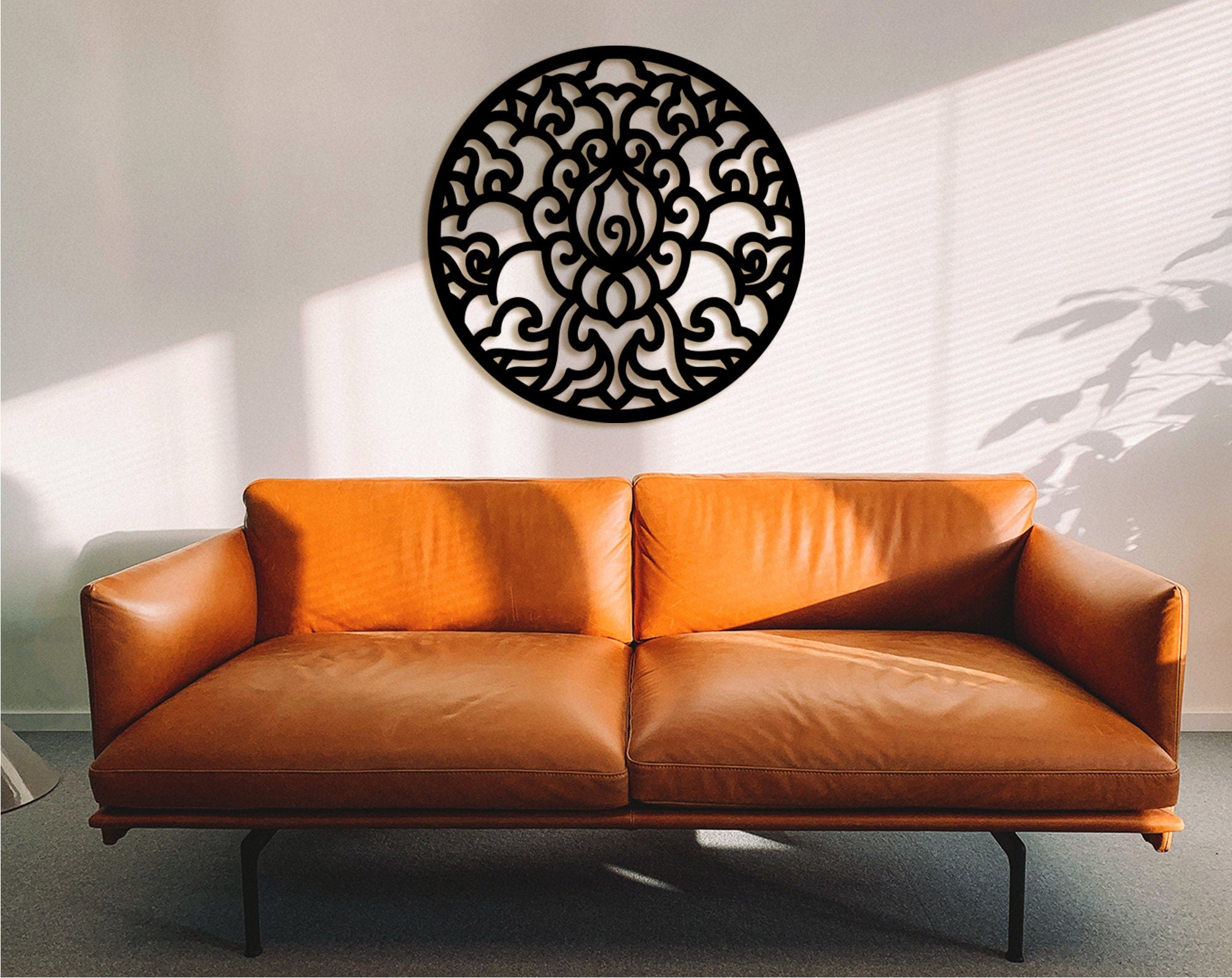 Celtic Wood Wall Art: Geometric Home Decor