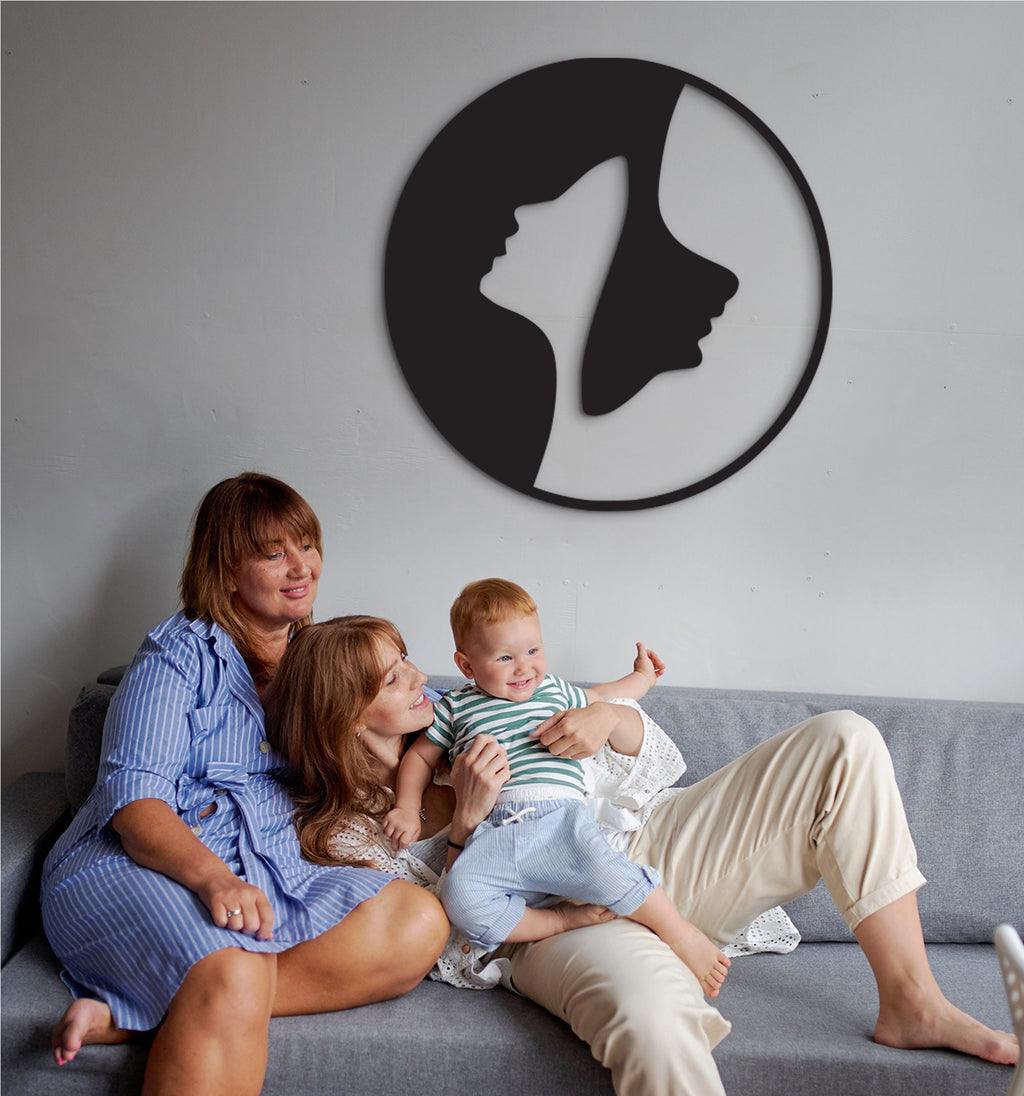 Ying Yang Wood Wall Art: 3D Shadow Decor