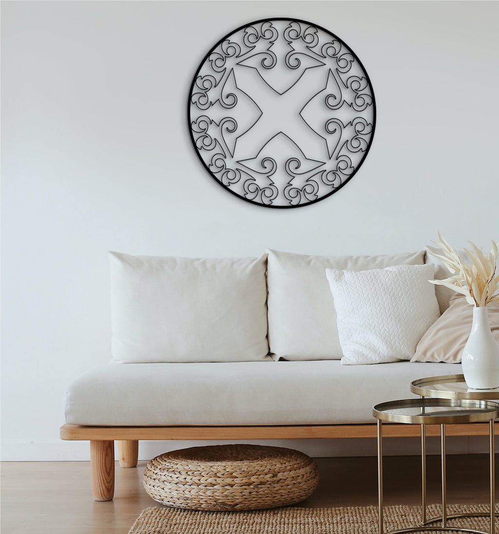Laser Cut Wood Wall Art: Geometric Home Decor