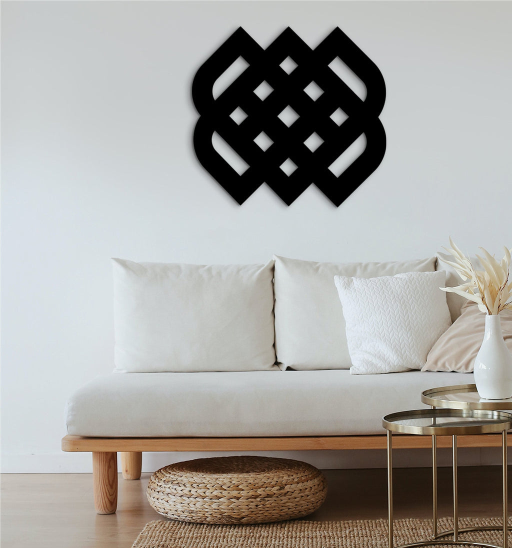 Viking Symbol Wood Wall Art: Norse Mythology Decor
