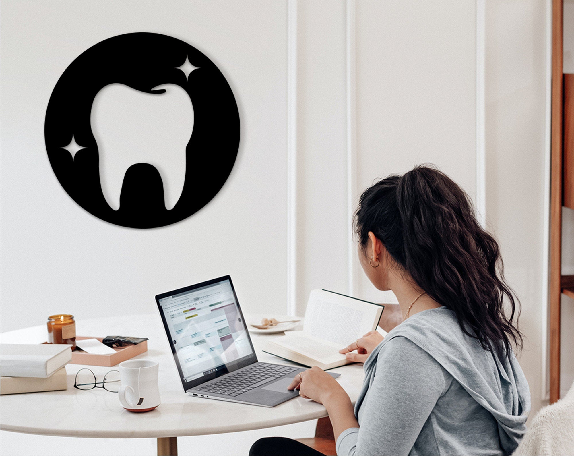 Custom Wood Dentist Sign: Dental Office Decor
