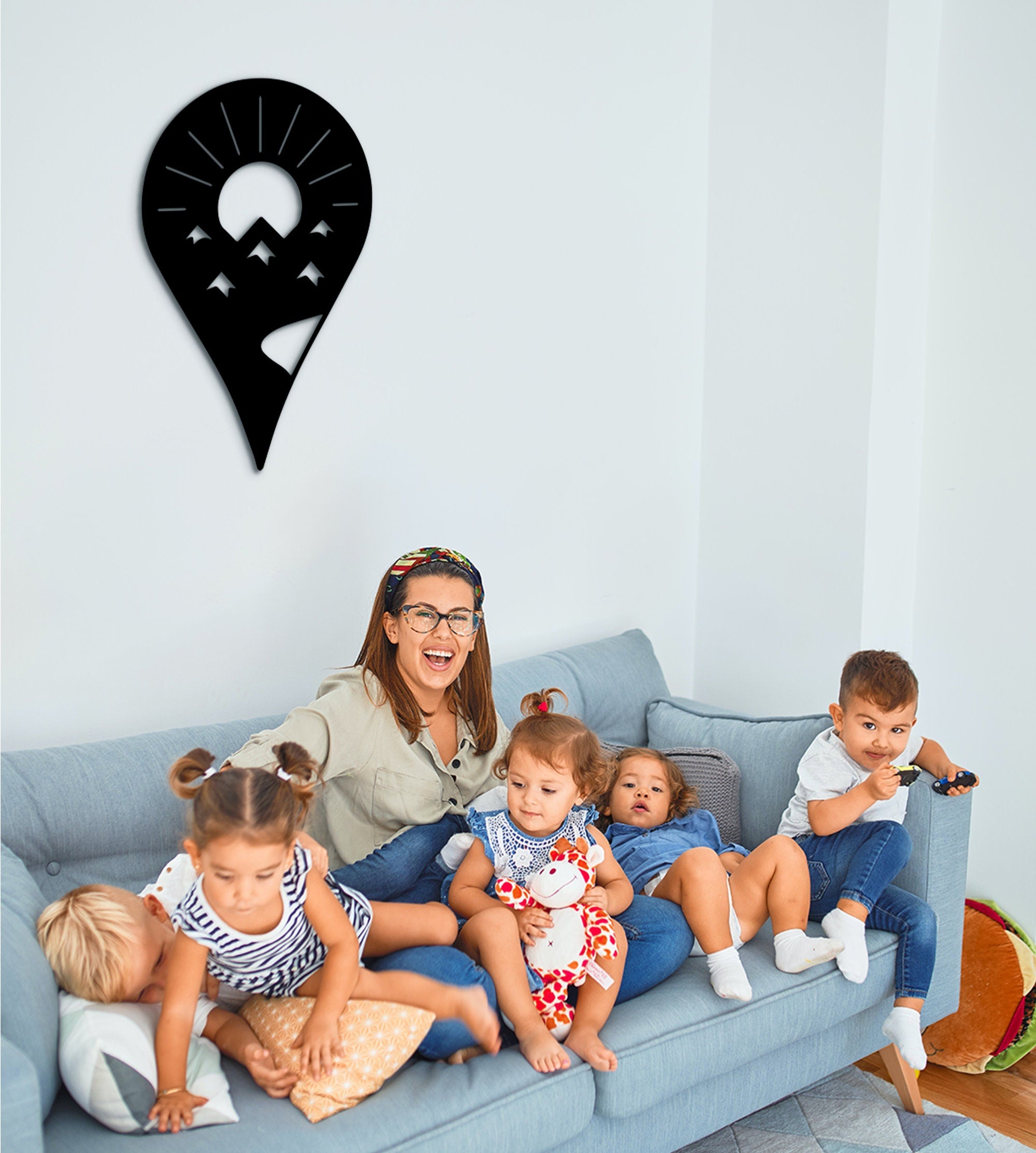 3D Wood Pin Travel Map: Large World Map Wall Decor
