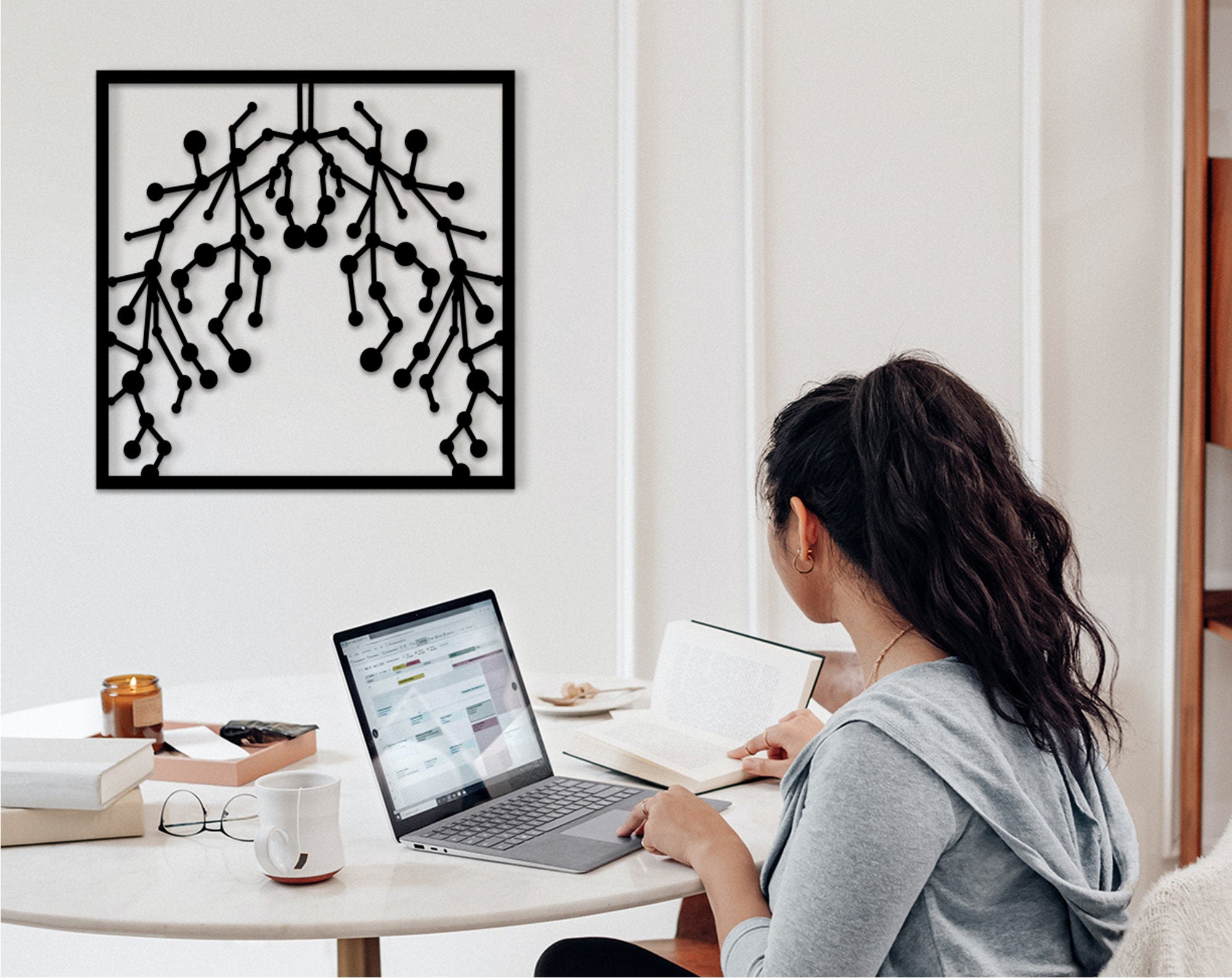 3D Lungs Wall Art: Medical Office Decor, Healthcare Gift