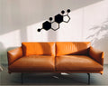 Testosterone Molecule Wood Wall Art: Science Gift