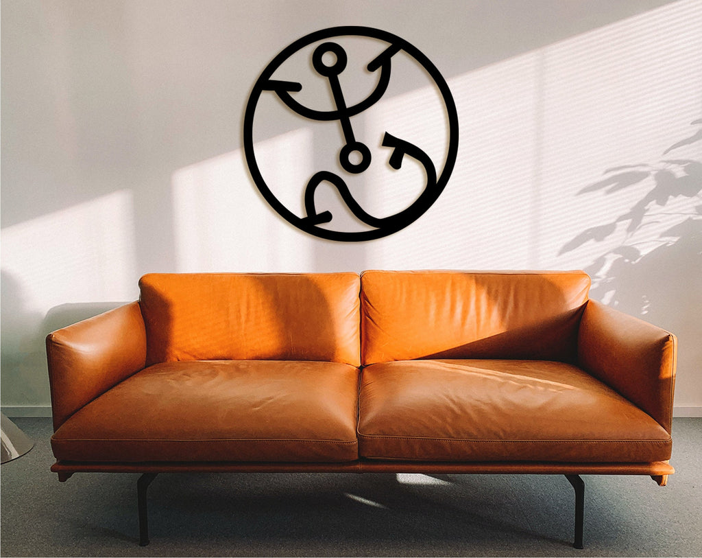 Egypt Symbols Wood Wall Decor: Archeology Gifts