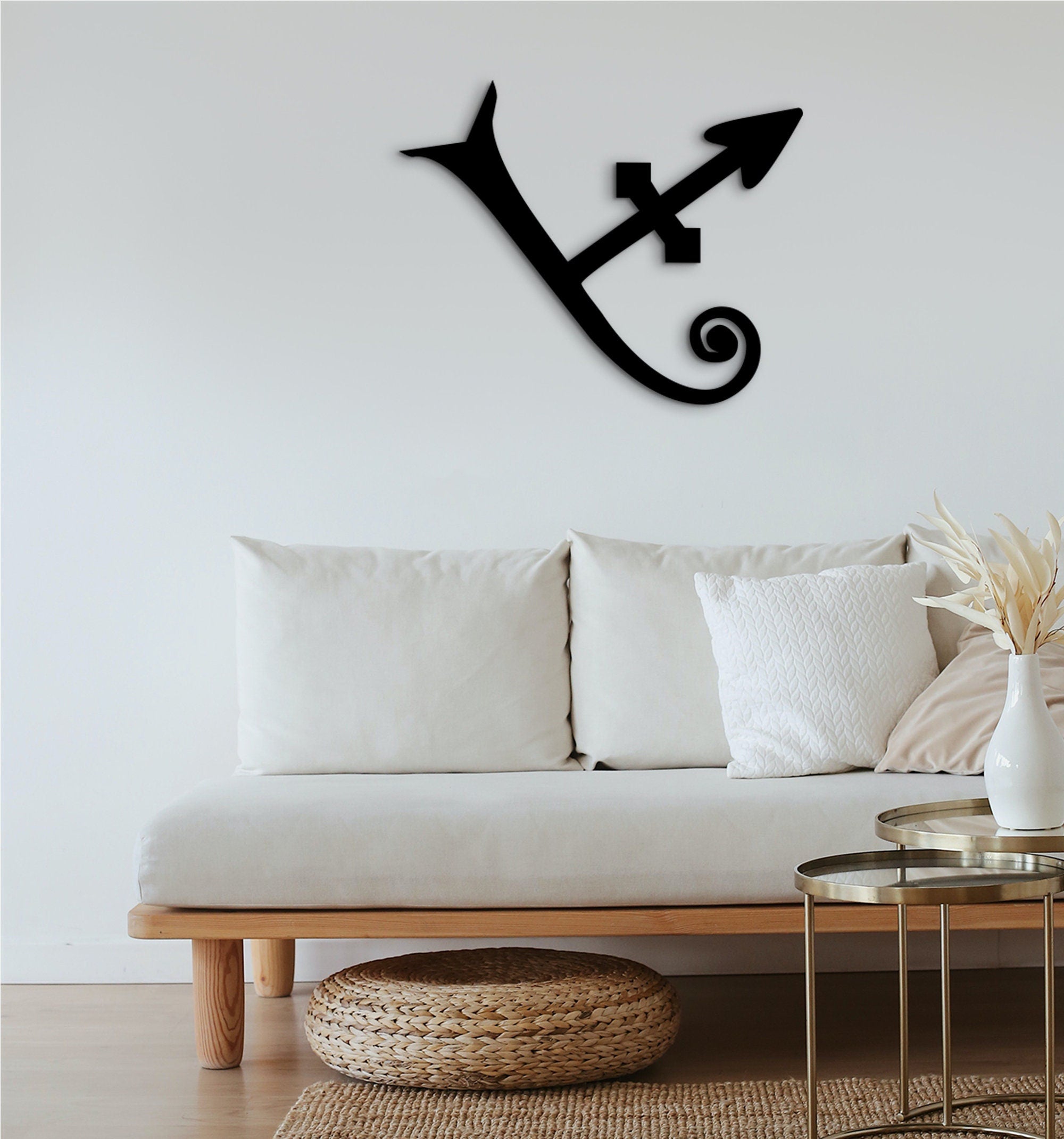Egyptian Symbols Wood Wall Art: Archeology Home Decor