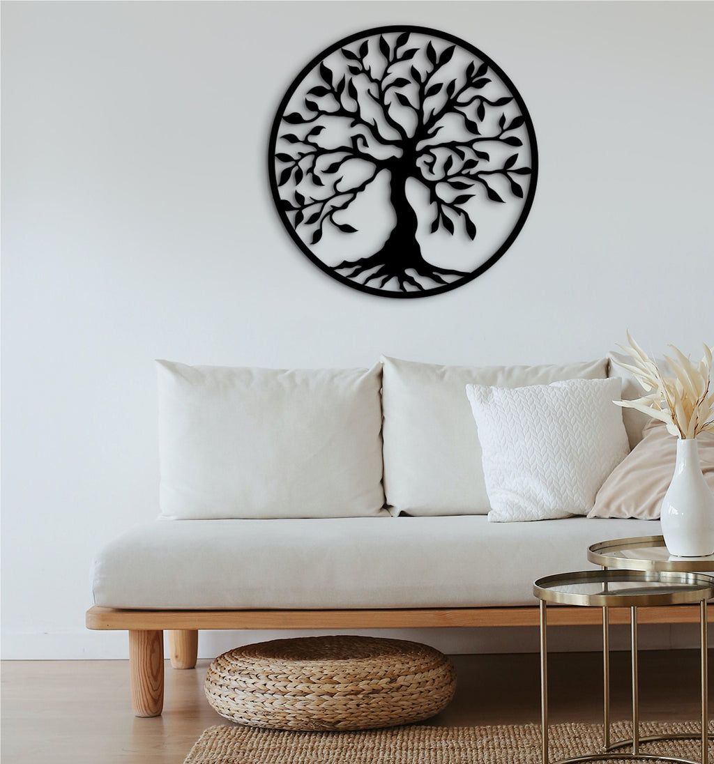 Celtic Tree of Life Wall Art, Yggdrasil Decor