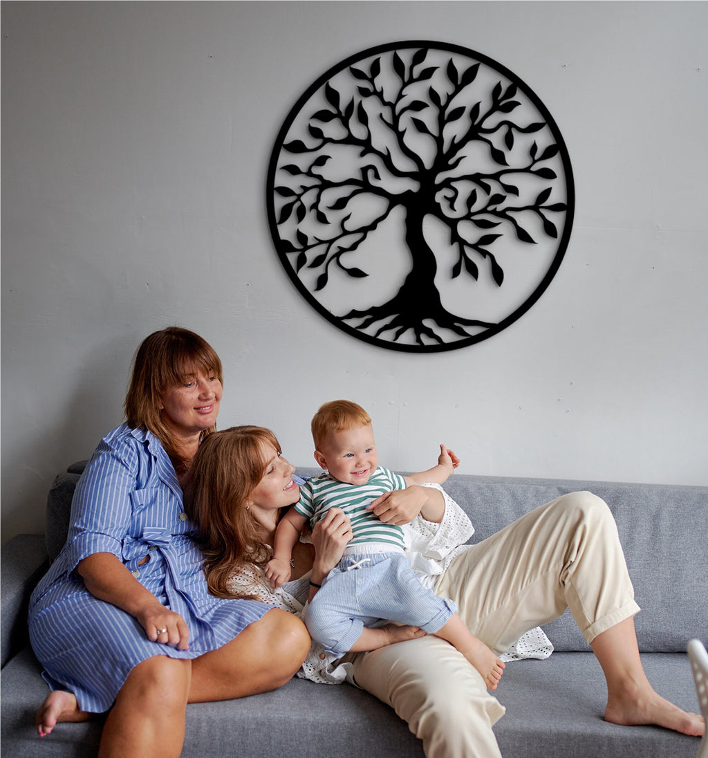 Celtic Tree of Life Wall Art, Yggdrasil Decor