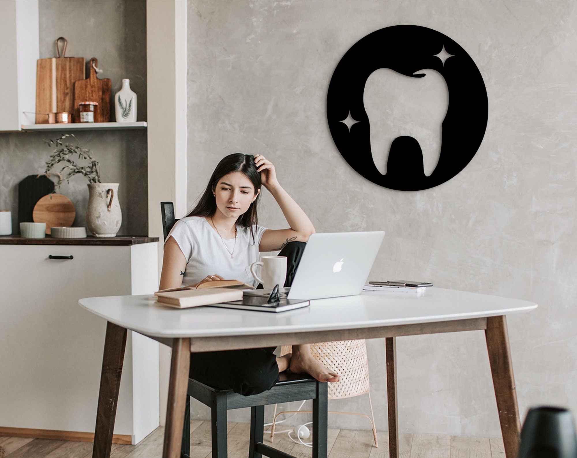 Custom Wood Dentist Sign: Dental Office Decor