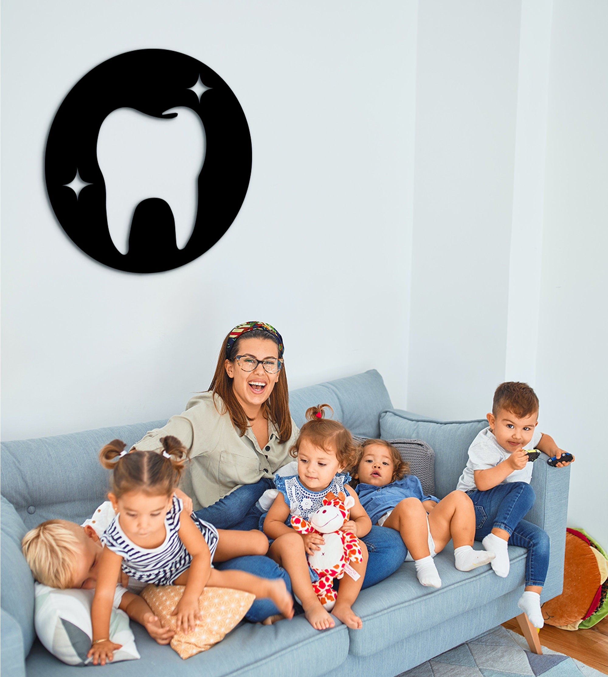 Custom Wood Dentist Sign: Dental Office Decor