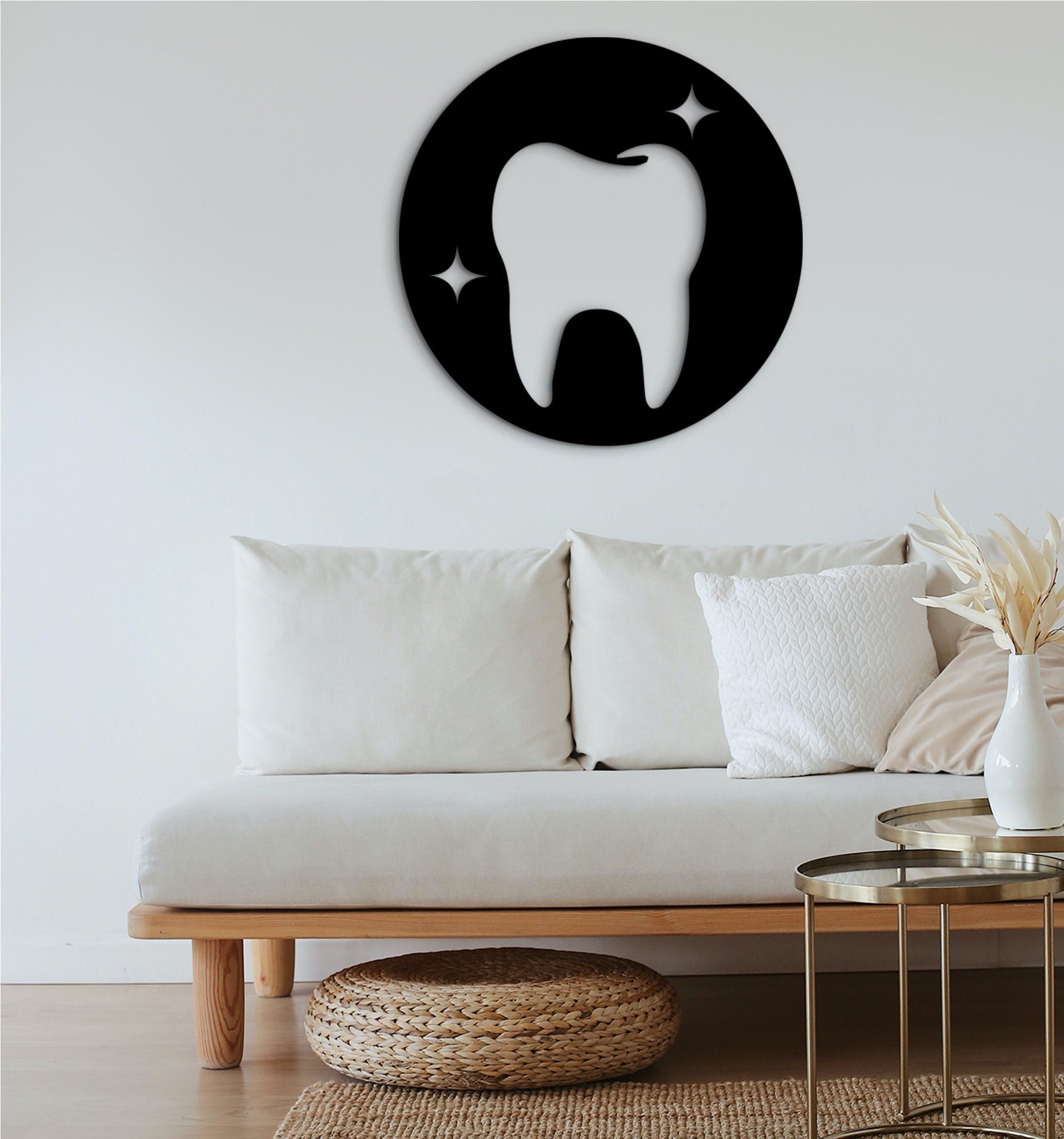 Custom Wood Dentist Sign: Dental Office Decor