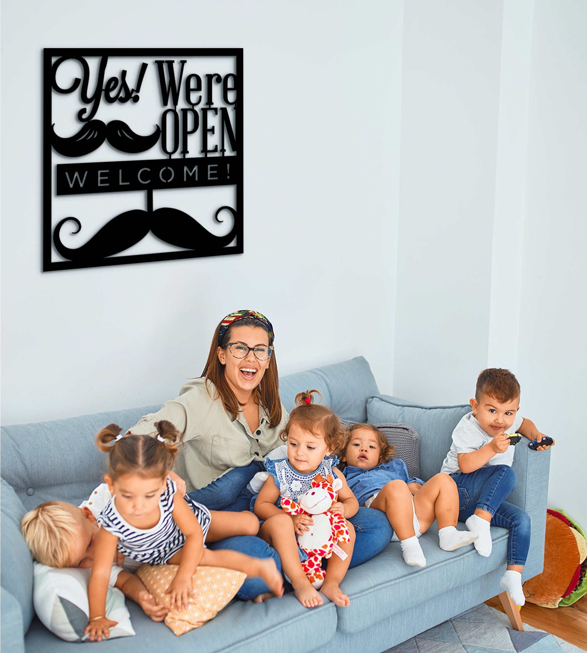 Custom Barbershop Sign: Vintage Style Wall Decor