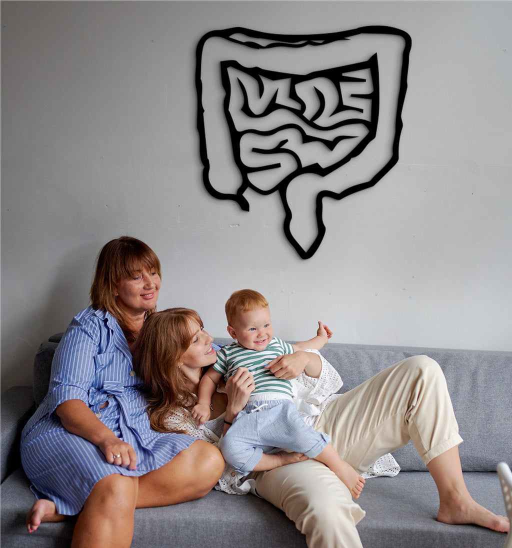 Gastroenterology Art: Laser Cut Intestines Wall Decor