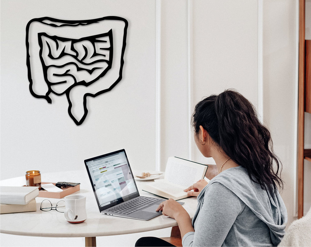 Gastroenterology Art: Laser Cut Intestines Wall Decor