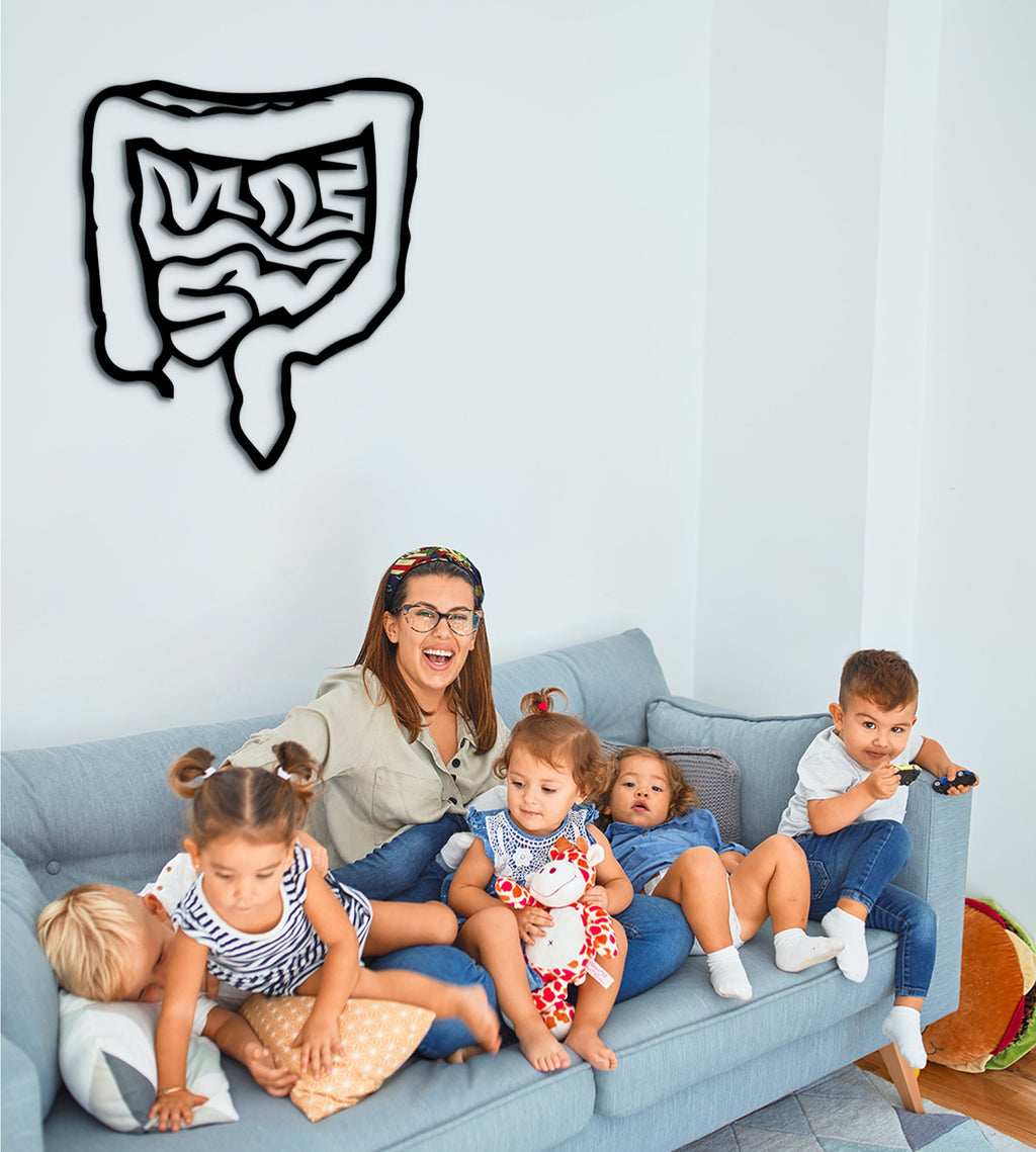 Gastroenterology Art: Laser Cut Intestines Wall Decor