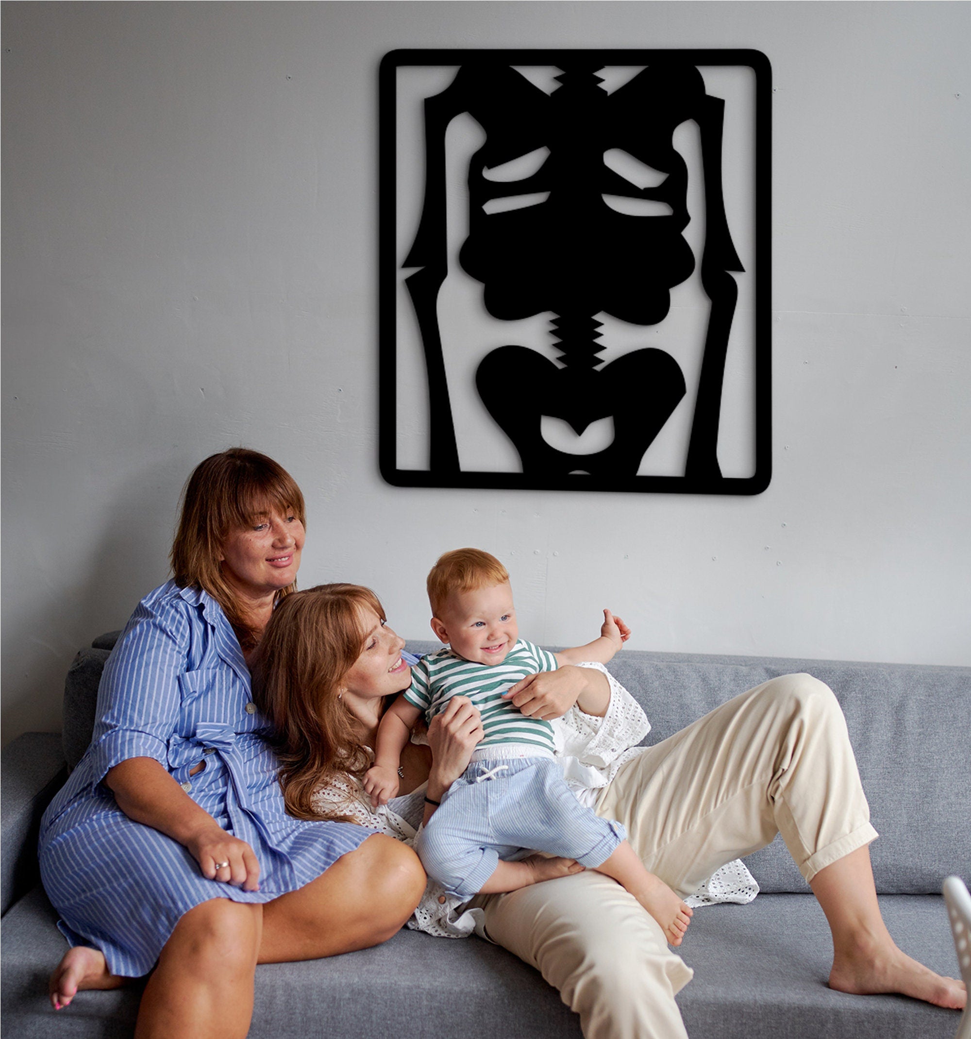 Human Skeleton Wood Wall Art: Anatomy Decor Gift