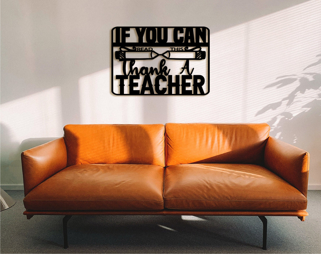Teacher Appreciation Gift: 3D Wood Wall Art Decor