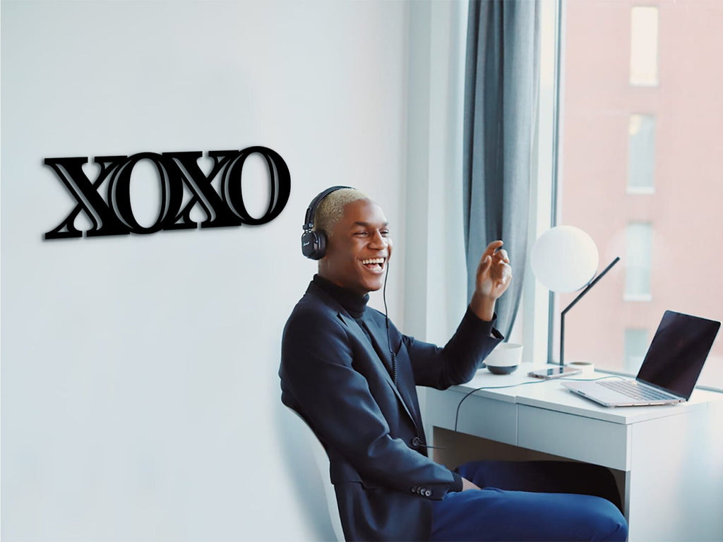 XOXO Decor Wood Sign: Personalized Wall Art