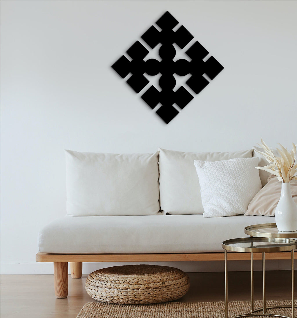 Viking Knot Wood Wall Art, Norse Decor
