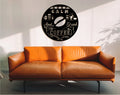 Wood Coffee Bar Sign: Fresh Brewed Coffee Wall Decor