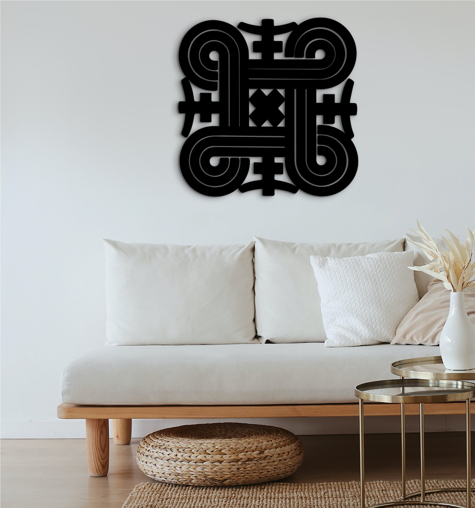 Hannunvaakuna Finnish Symbol: Pagan Protective MDF Wall Decor
