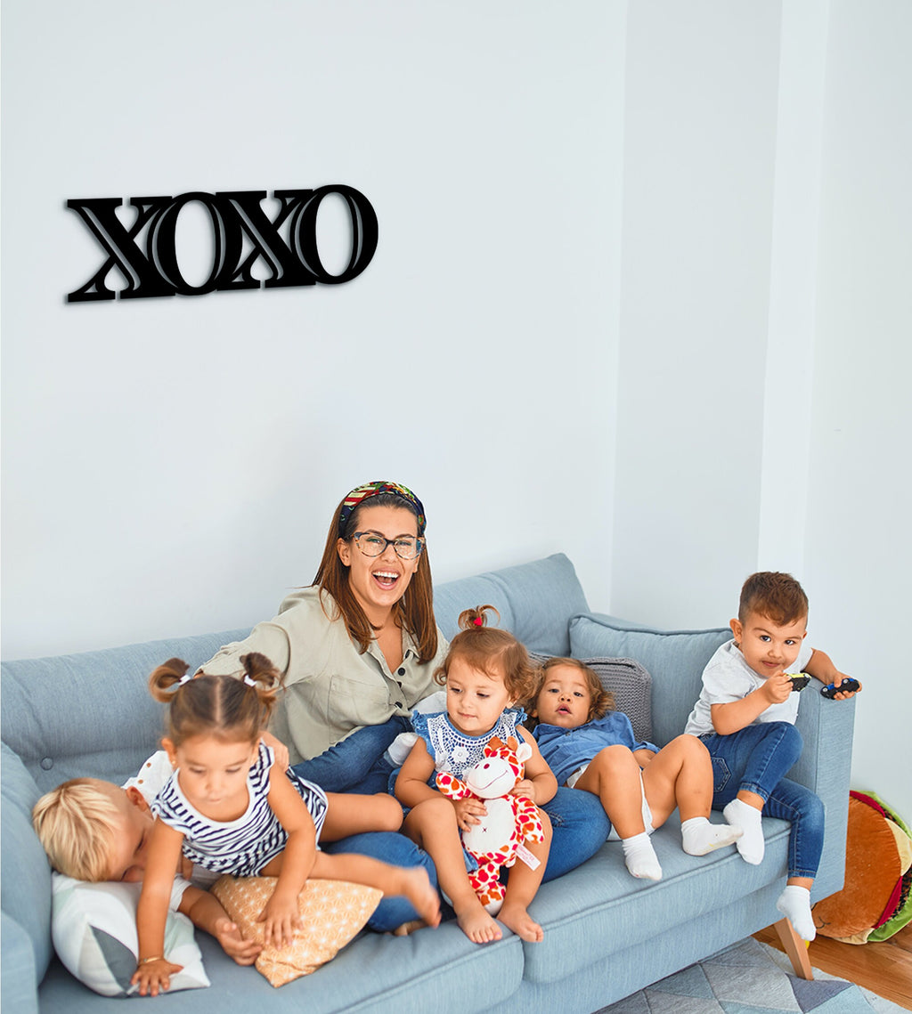 XOXO Decor Wood Sign: Personalized Wall Art