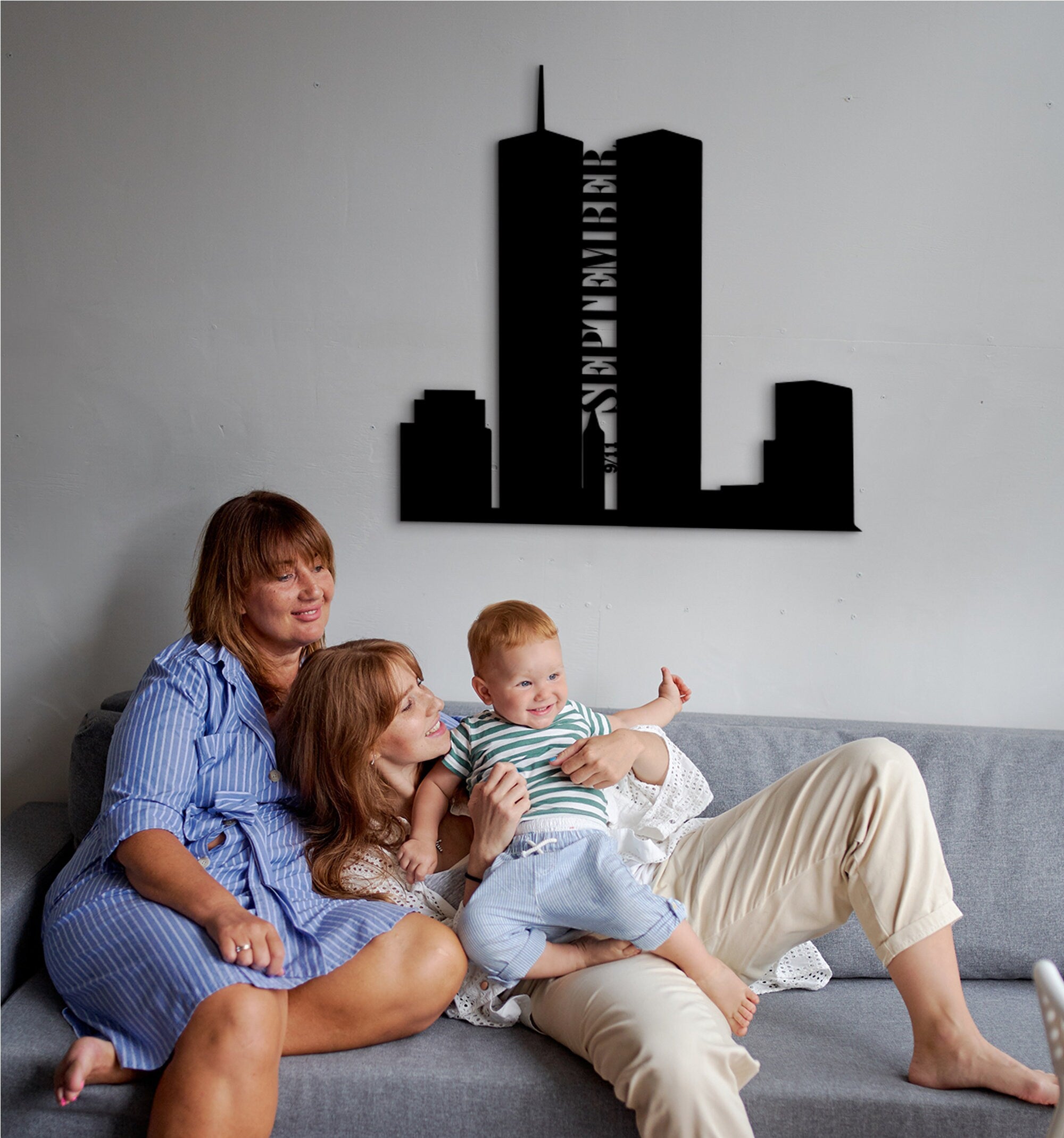 World Trade Center Wood Wall Art: 9/11 Tribute, Memorial Decor
