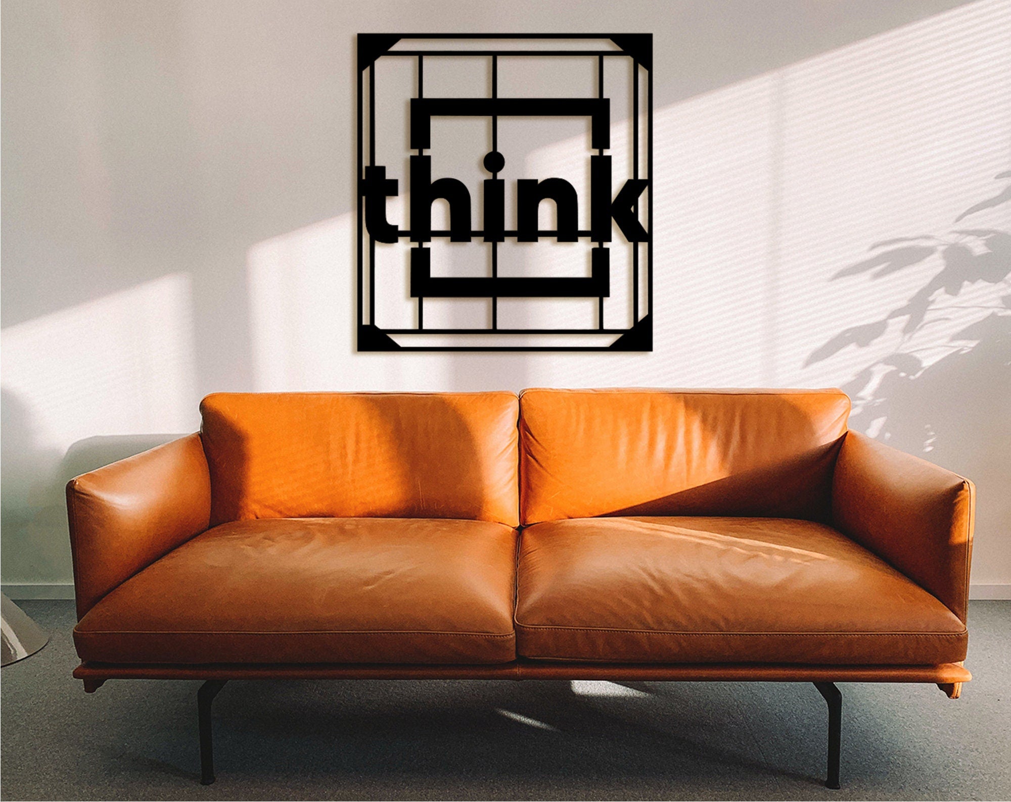 Think Wood Wall Art: Modern Geometric Room Decor