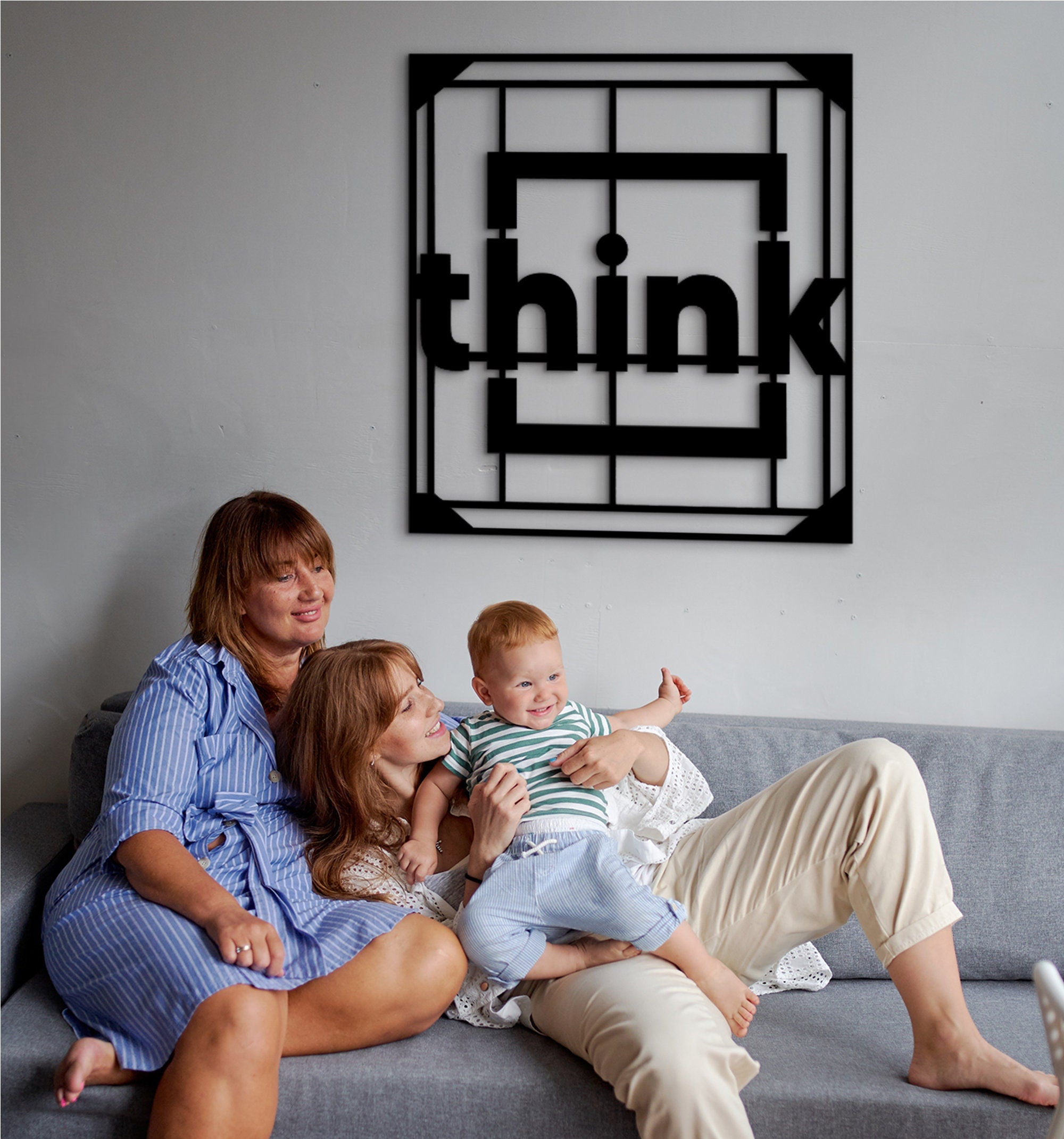 Think Wood Wall Art: Modern Geometric Room Decor