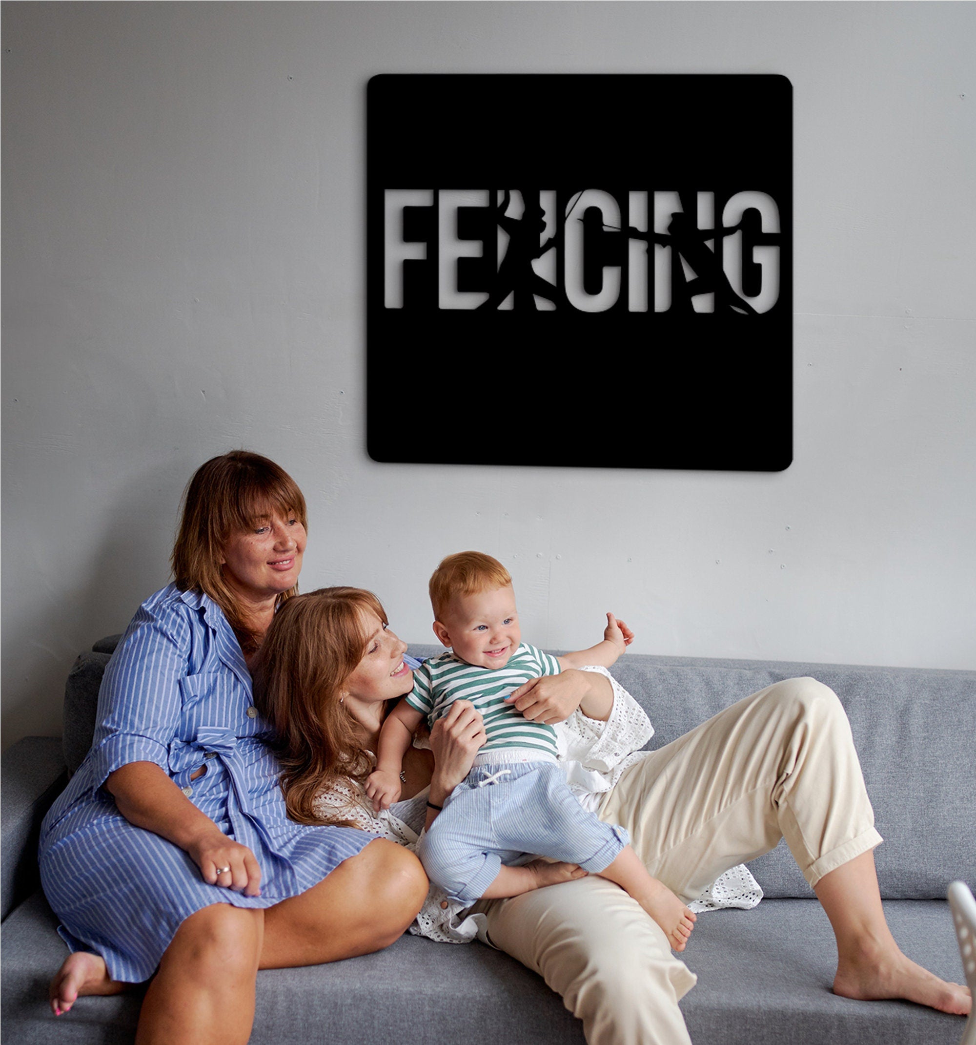 Personalized Fencing Wood Sign: Coach Gift, Fencing Art