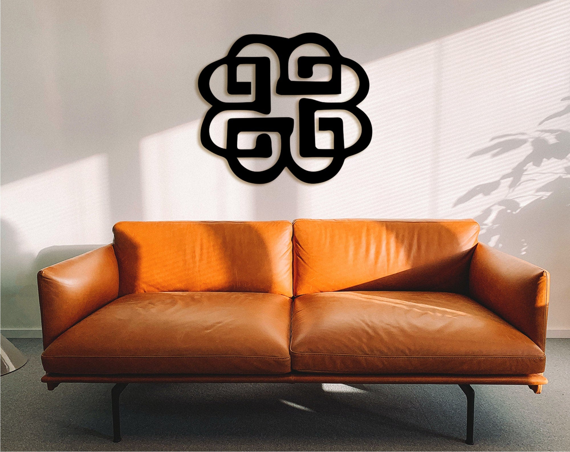 Geometric Wood Wall Decor: Modern Viking Art Hanging