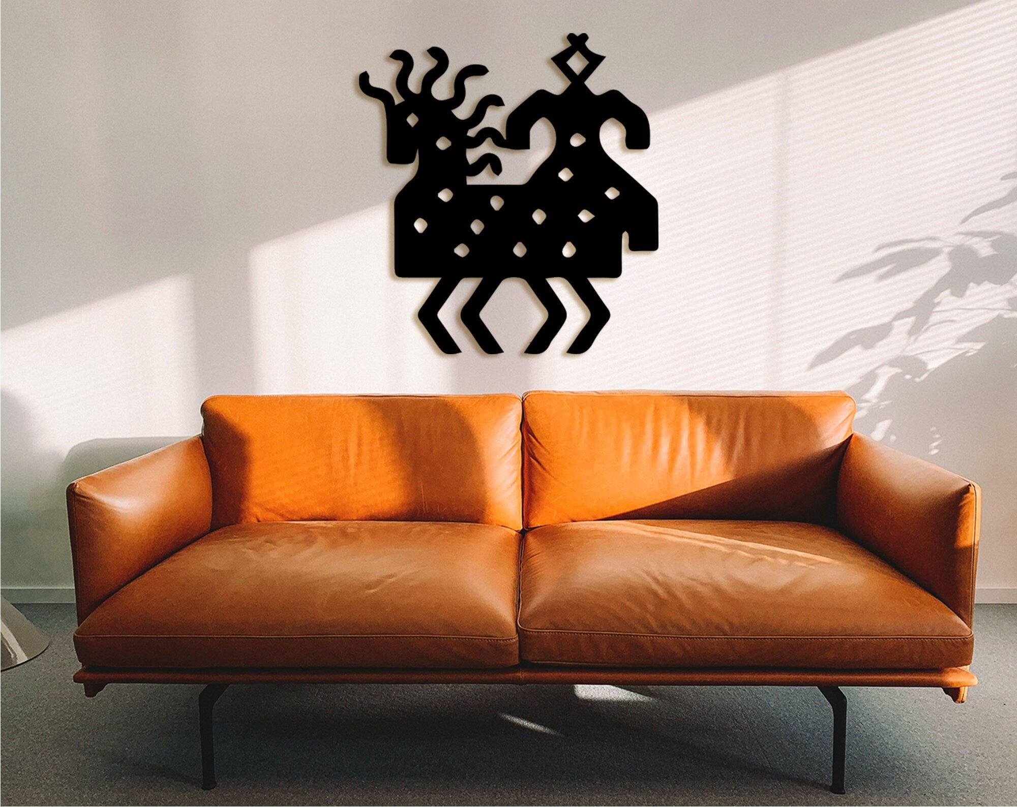 Celtic Scandinavian Ornament: Geometric MDF Wall Decor