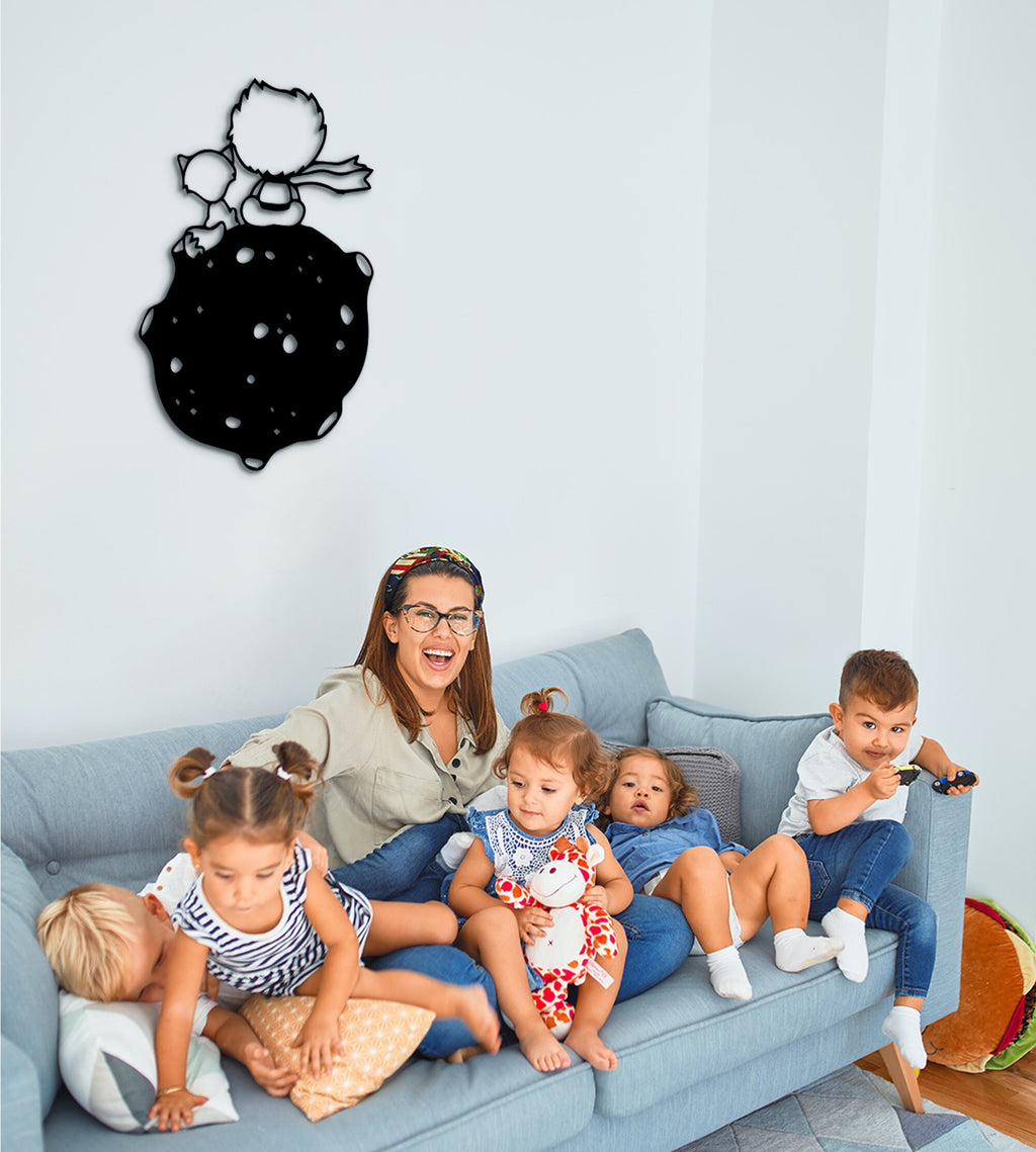 The Little Prince Wood Wall Decor: Children's Room Art