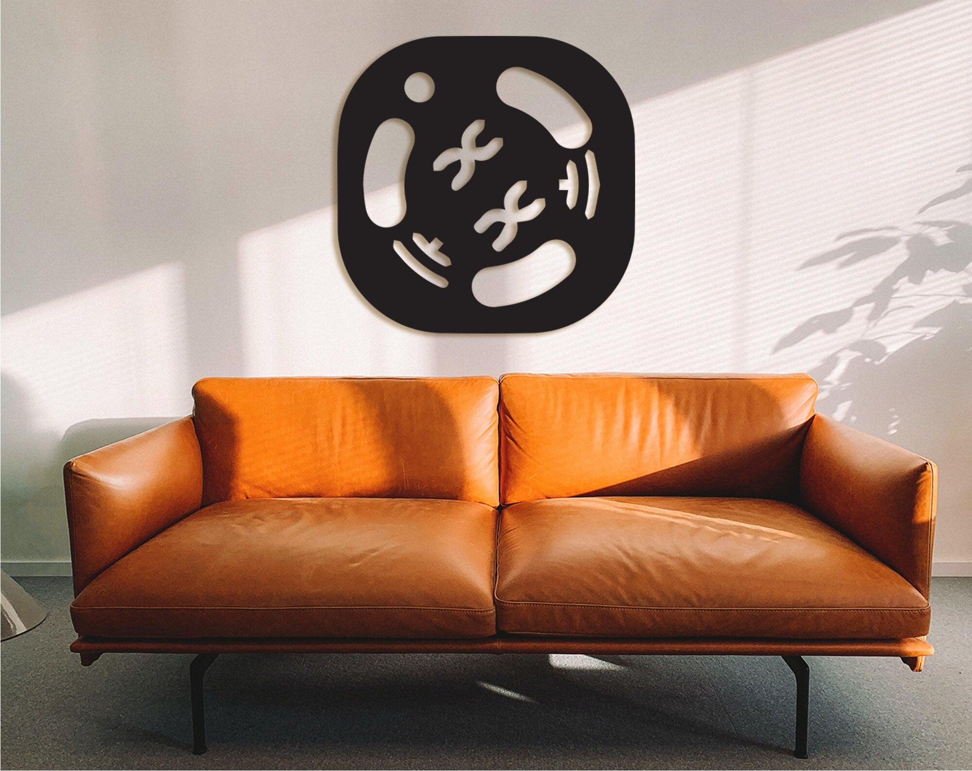 Biology Symbol Wall Art: 3D Shadow Effect, Science Decor