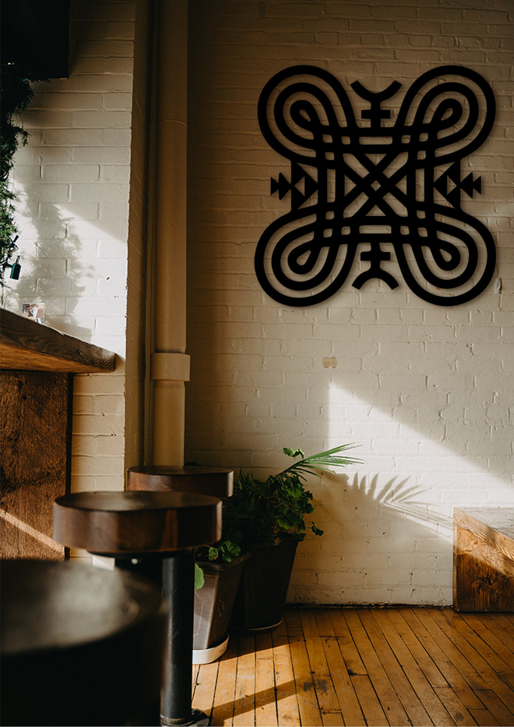Hannunvaakuna Wood Wall Decor: Finnish Protective Symbol