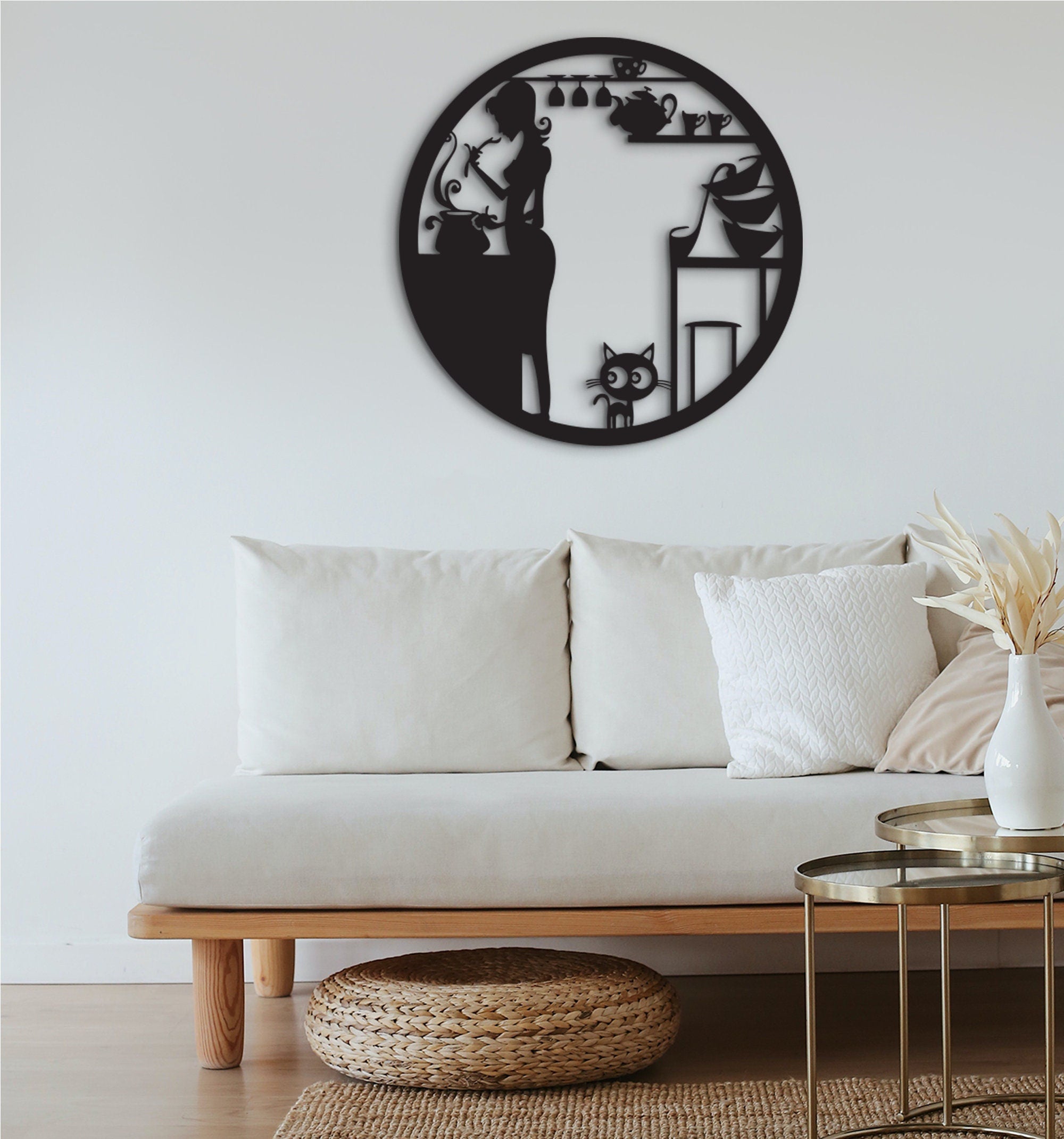Personalized Kitchen Wall Art: Novelty Wood Sign, Restaurant Decor