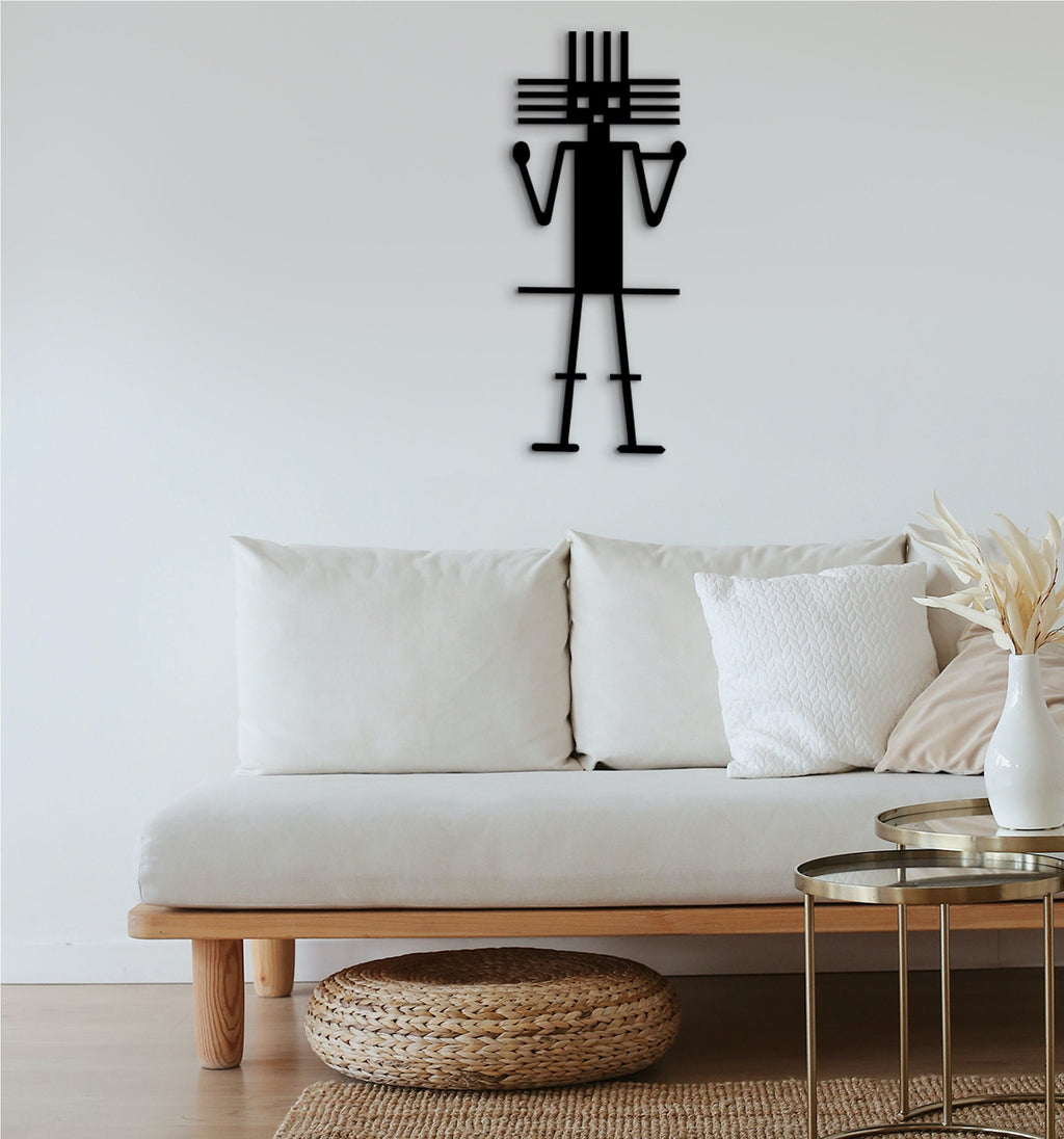 Atacama Giant Wooden Wall Art: Chilean Decor