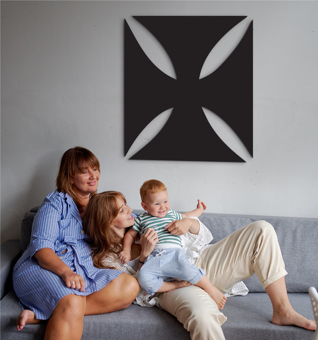 Adinkra Symbol Wood Wall Art: African Decor